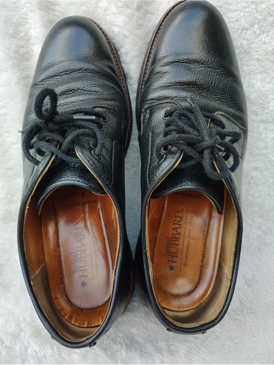 Samuel Hubbard Founder Oxford Men Shoes Black Casual Leather Comfortable Sz 8.5M main image 7